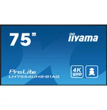 Iiyama LH7554UHS-B1AG 74.5IN VA 4K UHD - 8 ms