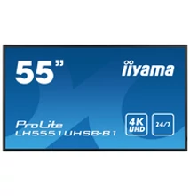 Iiyama DS LH5551UHSB 138,68cm 24/7 55''/3840x2160/2xHDMI/2xDP LH5551UHSB-B1