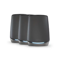 Netgear Orbi 860 AX6000 WiFi System black edition - Black - Internal - Mesh system - Tri-band (2.4 GHz / 5 GHz / 5 GHz) - Wi-Fi 6 (802.11ax) - 2400 Mbit/s Netgear Orbi 860 AX6000 WiFi System black edition - Black - Internal - Mesh system - Tri-band (2.4 GHz / 5 GHz / 5 GHz) - Wi-Fi 6 (802.11ax) - 2400 Mbit/s