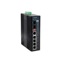 LevelOne 6-Port Gigabit PoE Industrial Switch - 802.3at/af PoE - 4 PoE Outputs - 1 x SFP - 1 x SFP/RJ45 Combo - DIN-Rail - -40°C to 75°C - 126W - voltage booster - Gigabit Ethernet (10/100/1000) - Full duplex - Power over Ethernet (PoE) - Wall mountable LevelOne 6-Port Gigabit PoE Industrial Switch - 802.3at/af PoE - 4 PoE Outputs - 1 x SFP - 1 x SFP/RJ45 Combo - DIN-Rail - -40°C to 75°C - 126W - voltage booster - Gigabit Ethernet (10/100/1000) - Full duplex - Power over Ethernet (PoE) - Wall mountable