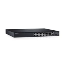 Dell N1524P - Managed - L3 - Gigabit Ethernet (10/100/1000) - Power over Ethernet (PoE) - Rack mounting - 1U