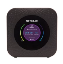Netgear MR1100 - Cellular network router - Black - Portable - LCD - 6.1 cm (2.4") - Gigabit Ethernet Netgear MR1100 - Cellular network router - Black - Portable - LCD - 6.1 cm (2.4") - Gigabit Ethernet