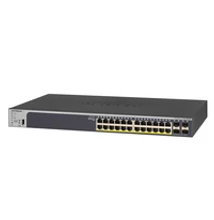 Netgear GS728TPP - Managed - L2/L3/L4 - Gigabit Ethernet (10/100/1000) - Power over Ethernet (PoE) - Rack mounting - 1U Netgear GS728TPP - Managed - L2/L3/L4 - Gigabit Ethernet (10/100/1000) - Power over Ethernet (PoE) - Rack mounting - 1U