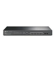TP-LINK JetStream 8-Port 2.5GBASE-T and 2-Port 10GE SFP+ L2+ Managed Switch with 8-Port PoE+ - Managed - L2/L3 - 2.5G Ethernet (100/1000/2500) - Power over Ethernet (PoE) - Rack mounting - 1U TP-LINK JetStream 8-Port 2.5GBASE-T and 2-Port 10GE SFP+ L2+ Managed Switch with 8-Port PoE+ - Managed - L2/L3 - 2.5G Ethernet (100/1000/2500) - Power over Ethernet (PoE) - Rack mounting - 1U