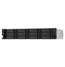 QNAP TS-1273AU-RP-8G - NAS - Rack (2U) - Ryzen Embedded - V1500B - Aluminium - Black QNAP TS-1273AU-RP-8G - NAS - Rack (2U) - Ryzen Embedded - V1500B - Aluminium - Black