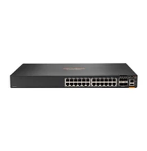 HPE a Hewlett Packard Enterprise company Aruba 6200F 24G Class4 PoE 4SFP+ 370W - Managed - L3 - Gigabit Ethernet (10/100/1000) - Power over Ethernet (PoE) - Rack mounting - 1U