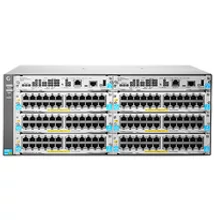 HPE 5406R zl2 - 444.5 mm - 450.9 mm - 175.3 mm - 11.1 kg - 6 open module slots; Supports a maximum of 48 10GbE ports or 144 autosensing 10/100/1000 ports or... HPE 5406R zl2 - 444.5 mm - 450.9 mm - 175.3 mm - 11.1 kg - 6 open module slots; Supports a maximum of 48 10GbE ports or 144 autosensing 10/100/1000 ports or...