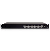 UbiQuiti Networks ES-24-250W - Managed - L2/L3 - Gigabit Ethernet (10/100/1000) - Power over Ethernet (PoE) - Rack mounting - 1U UbiQuiti Networks ES-24-250W - Managed - L2/L3 - Gigabit Ethernet (10/100/1000) - Power over Ethernet (PoE) - Rack mounting - 1U