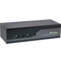 InLine KVM Desktop Switch 4-fach Dual-Monitor DisplayPort 1,2 4K USB 3,0 - Kvm Switch - USB 3,0 63654I