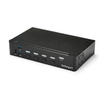StarTech,com 4-Port HDMI KVM Switch - USB 3,0 - 1080p - 1920 x 1080 pixels - Rack mounting - Black SV431HDU3A2