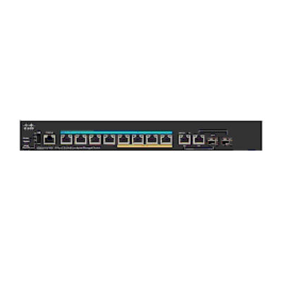 Cisco Small Business SG350X-8PMD - Managed - L2/L3 - Gigabit Ethernet (10/100/1000) - Power over Ethernet (PoE) - Rack-Einbau - 1U