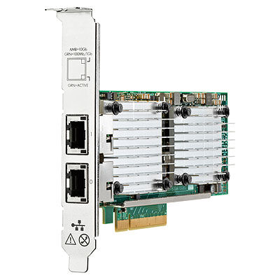 HP Enterprise Ethernet 10Gb 2 portos 530T - Belső - Vezetékes - PCI Express - Ethernet - 10000 Mbit / s