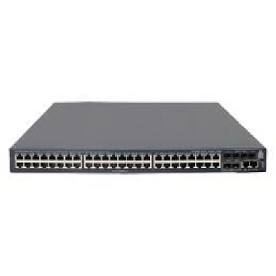 JG542A Hewlett Packard Enterprise 5500-48G-PoE + -4SFP HI Managed L3 Gigabit Ethernet (10/100/1000) Power over Ethernet (PoE) Fekete HP 5500-48G-PoE + -4SF
