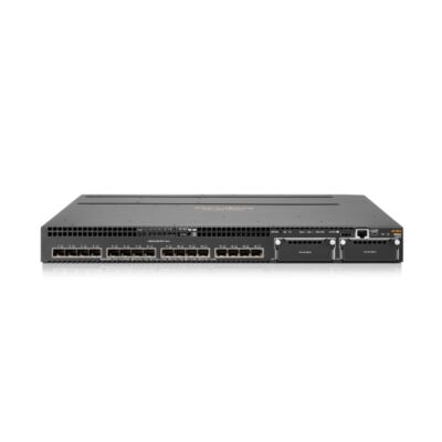 JL075A HP Enterprise Aruba 3810M 16SFP + 2 foglalatos kapcsolókapcsoló L3 16 x 10 Gigabites SFP + rackre szerelhető