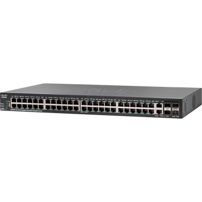 SG350X-48MP-K9-EU Cisco Small Business SG350X-48MP - kapcsoló - 48 port - Kezelt - rackre szerelhető
