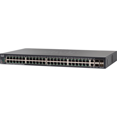 SG350X-48MP-K9-EU Cisco Small Business SG350X-48MP - kapcsoló - 48 port - Kezelt - rackre szerelhető