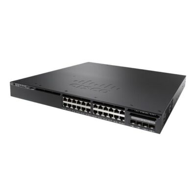 WS-C3650-24PS-S Cisco Catalyst 3650-24PS-S - kapcsoló - 24 port - Kezelt - állványra szerelhető