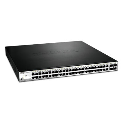D-Link DGS-1210-52MP - Managed - L2 - Gigabit Ethernet (10/100/1000) - Power over Ethernet (PoE) - Rack mounting - 1U DGS-1210-52MP