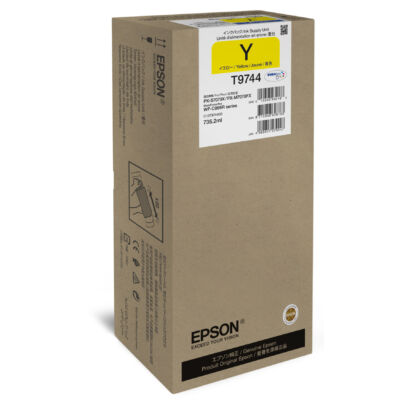 Epson Yellow XXL festékellátó egység - Eredeti - Pigmentalapú tinta - Sárga - Epson - WorkForce Pro WF-C869R - 1 db C13T974400