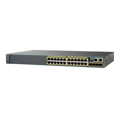 WS-C2960X-24TS-L Cisco Catalyst 2960-X 24 GigE, 4 x 1G SFP, LAN Base Switch