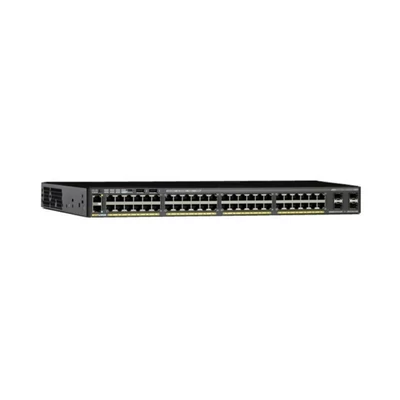 WS-C2960X-48FPD-L katalizátor 2960-X, 48 x 10/100/1000 Ethernet, 2 x SFP +, APM86392 600MHz kétmagos, DRAM 512MB, Flash 128MB, PoE 740W, LAN Base Cisco.