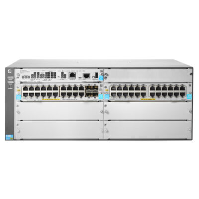 HP 5406R 44GT PoE + és 4 portos SFP + (nincs PSU) v3 zl2 kapcsoló JL003A