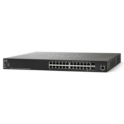 Cisco SG550XG-24T 24 portos 10GBase-T kapcsoló - kapcsoló - rézhuzal