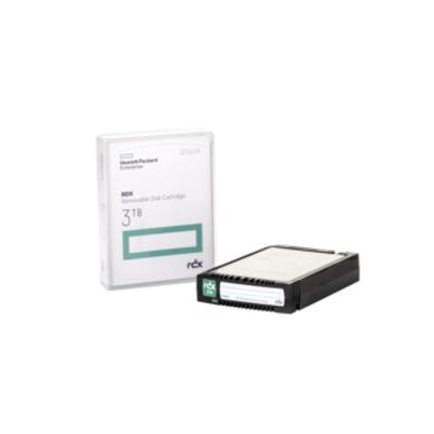 HP Enterprise RDX 3TB cserélhető lemezkazetta - RDX - 3000 GB - 6000 GB - 5000 pass - 2: 1 - 12 ms Q2047A