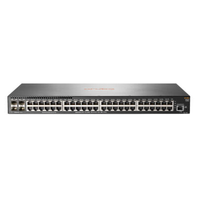 JL254A Hewlett Packard Enterprise Aruba 2930F 48G 4SFP + Managed L3 Gigabit Ethernet (10/100/1000) 1U szürke