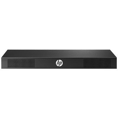 Hewlett Packard Enterprise AF651A fekete KVM kapcsoló HP 0x1x8 G3 KVM konzol kapcsoló, 8 szerver port, CAT5, 256 szerver (max) AF651A