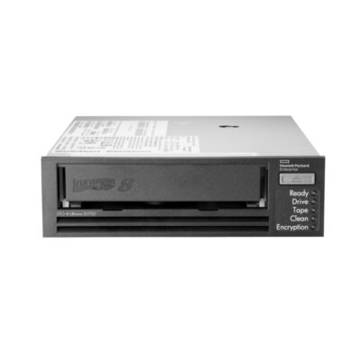 HP Enterprise StoreEver LTO-8 Ultrium 30750 - LTO - 2.5:1 - Serial Attached SCSI (SAS) - 5.25" Half-height - Black - 256-bit AES BC022A