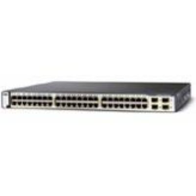 Cisco Catalyst 3750-48TS - Switch - Kupferdraht 0,1 Gbps - 48-Port 3 HE - Rack-Modul