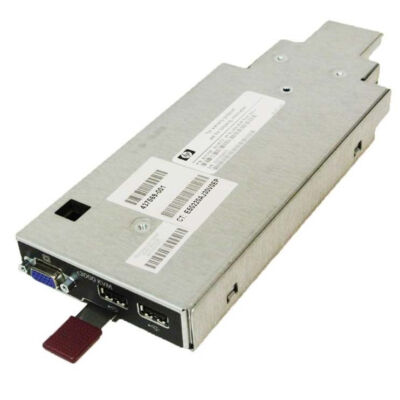 HP Enterprise BLc3000 KVM opció - USB - USB - VGA - fekete, fémes - 1U - 590 g 437575-B21
