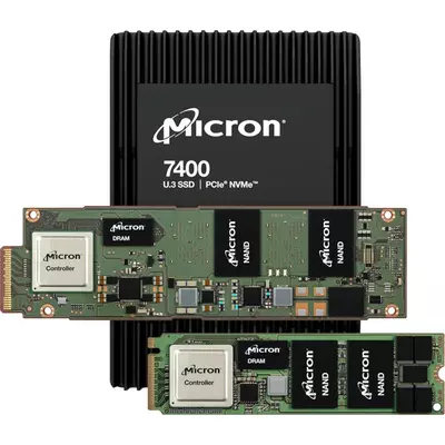 Micron 7400 PRO 3840GB NVMe U,3 SSD - Solid State Disk - NVMe MTFDKCB3T8TDZ-1AZ1ZABYY?CPG