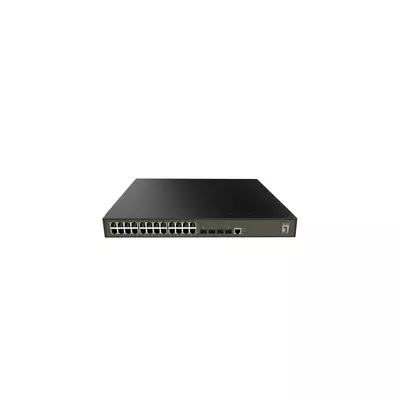 LevelOne GEL-2871 - Managed - L2+ - Gigabit Ethernet (10/100/1000) - Gigabit Ethernet - Rack mounting - 1U
