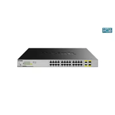 D-Link DGS-1026MP - Unmanaged - Gigabit Ethernet (10/100/1000) - Power over Ethernet (PoE) - Rack mounting