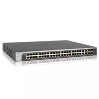 Netgear 48-Port 10G Ethernet Smart Switch (XS748T) - Managed - L2+/L3 - 10G Ethernet (100/1000/10000) - Full duplex - Rack mounting