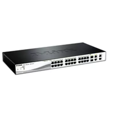 D-Link DES-1210-28P - Managed - L2 - Power over Ethernet (PoE) - Rack mounting
