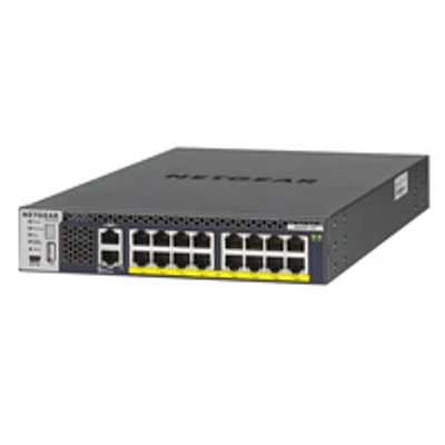 Netgear M4300-16X - Managed - L3 - 10G Ethernet (100/1000/10000) - Power over Ethernet (PoE) - Rack mounting - 1U