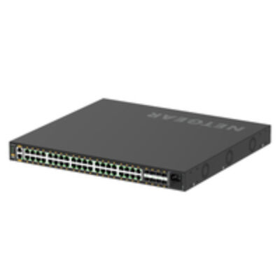 Netgear GSM4248P-100EUS - Managed - L2/L3/L4 - Gigabit Ethernet (10/100/1000) - Power over Ethernet (PoE) - Rack mounting
