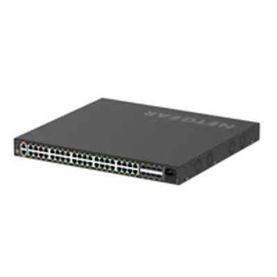 Netgear GSM4248PX-100EUS - Managed - L2/L3/L4 - Gigabit Ethernet (10/100/1000) - Power over Ethernet (PoE) - Rack mounting