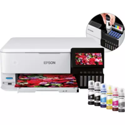 Epson EcoTank ET-8500 - Inkjet - Colour printing - 5760 x 1440 DPI - Colour scanning - A4 - White C11CJ20401