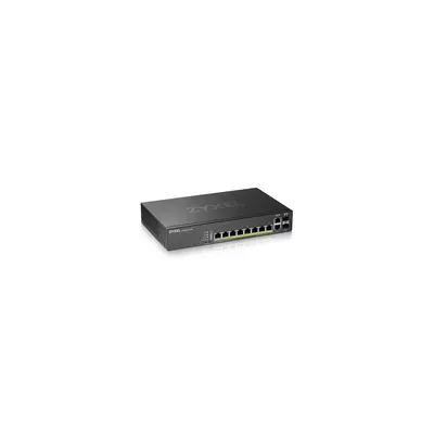 ZyXEL GS2220-10HP-EU0101F - Managed - L2 - Gigabit Ethernet (10/100/1000) - Power over Ethernet (PoE) - Rack mounting