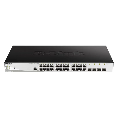D-Link DGS 1210-28P/ME - Switch - managed - 24 x 10/100/1000 PoE DGS-1210-28P/ME/E - Switch - Fiber Optic