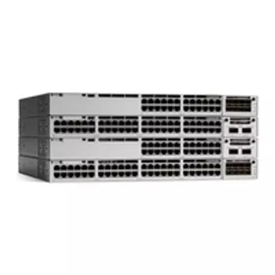 Cisco C9300L-48T-4X-E - Managed - L2/L3 - Gigabit Ethernet (10/100/1000) - Full duplex - Rack mounting