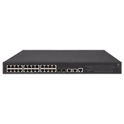 HPE 5130 24G PoE+ 2SFP+ 2XGT EI Sw JG940A - Switch - Fiber Optic