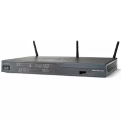 Cisco 887VA - Wi-Fi 4 (802.11n) - Ethernet LAN - ADSL2+ - Black