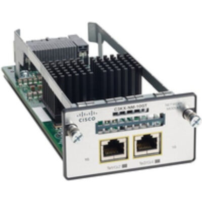 Cisco C3KX-NM-10GT - 10 Gigabit Ethernet - Gigabit Ethernet - 1000,10000 Mbit/s - IEEE 802.3ab - IEEE 802.3an - 1411719 h
