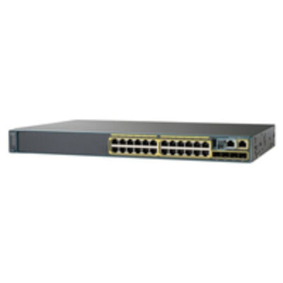 Cisco Catalyst WS-C2960X-24PD-L - Managed - L2 - Gigabit Ethernet (10/100/1000) - Full duplex - Power over Ethernet (PoE) - Rack mounting
