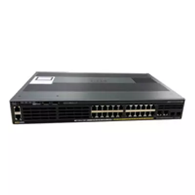 Cisco Catalyst WS-C2960X-24PSQ-L - Managed - L2 - Gigabit Ethernet (10/100/1000) - Full duplex - Power over Ethernet (PoE) - Rack mounting